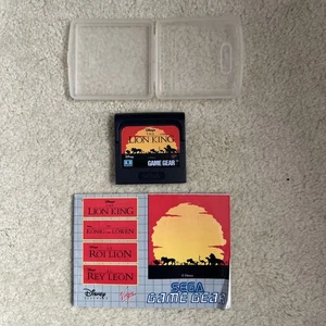 Sega Game Gear Disney Il Re Leone - Cartuccia, istruzioni e custodia - Foto 1 di 8