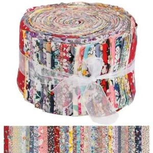 36Pcs Cotton Printed Jelly Roll Strips Fabric Quilting Strip for Craft Patchwork - Picture 1 of 17