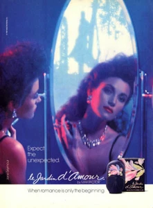 1987 Max Factor perfume Jane Seymour Le Jardin 1-page MAGAZINE AD - Picture 1 of 1