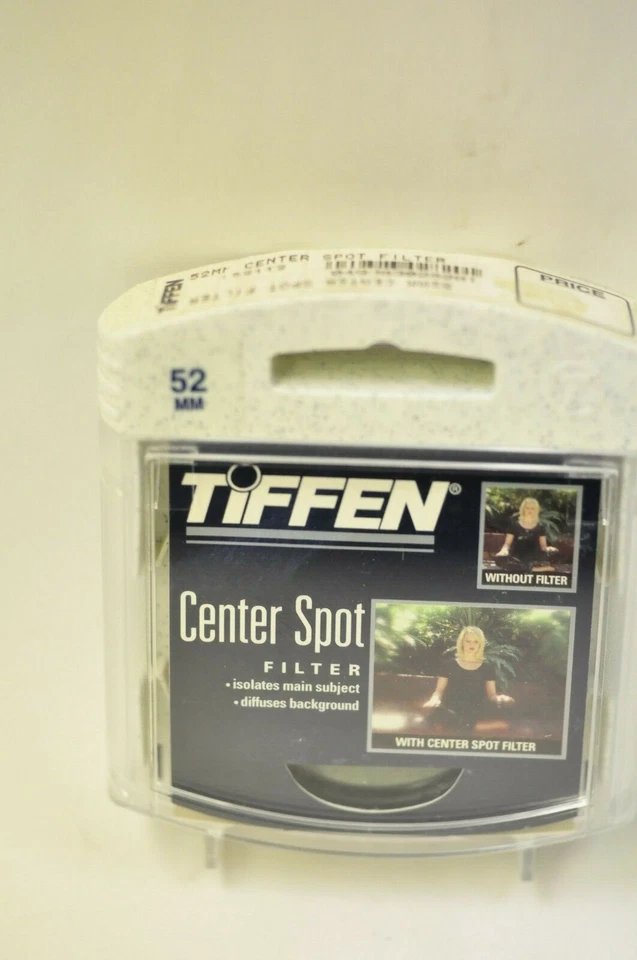 Tiffen 52mm Center Spot filter. New - Image 1 of 4
