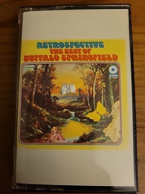 The Best of Buffalo Springfield Retrospective Cassette Tape 38-105 Yellow Black - Image 1 of 3