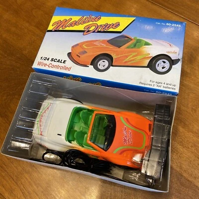 VTG 70's Radio Shack Wire-Control Malibu Drive 1/24 Scale Car # 60-2545 RARE FUN - Image 1 of 4