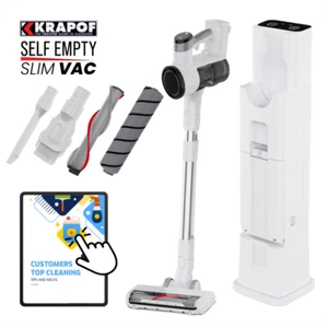 KRAPOF Stick Vacuum cleaner with Auto Clean Self Empty Slim Power vac cordless - Bild 1 von 7