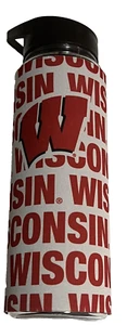Universidad de Wisconsin, botella de agua 34 oz, tapa abatible, nueva - Imagen 1 de 11