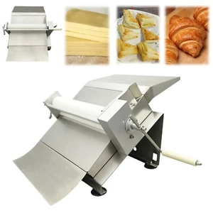 Hand-cranked Stainless Steel Puff Pastry Machine Dough Sheet Pressing Machine - Picture 1 of 24