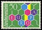 Liechtenstein #Mi398 MNH 1960 Europa CEPT Honeycomb [Type I][356]