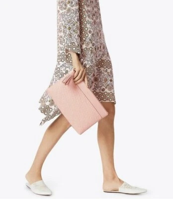 Bolsa mediana Tory Burch Fleming - Rosa concha - 46447 - Nueva con etiquetas Foto 1 de 4