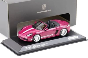 1:43 Minichamps Porsche 718 Boxster 982 Style Edition Rubystone rosso RIVENDITORE WAP - Foto 1 di 3