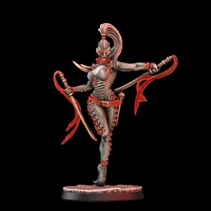 Assassin Pinup unbemalte Fantasy Miniatur Dungeons and Dragons Tabletop-RPGs - Bild 1 von 1