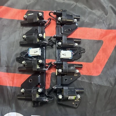 Juego de 8 bobinas de encendido escalade tahoe yukon 2007-2014 forma redonda riel de encendido Foto 1 de 2