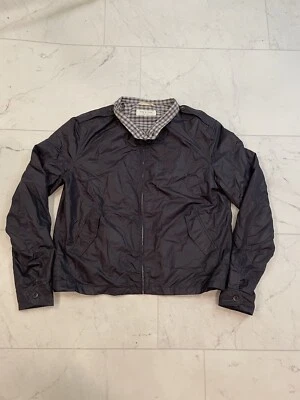 Rag And Bones New York Mens Airline Style Plaid Lined Full Zip Nylon Jacket 42  - Image 1 of 4