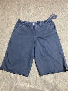 NEW POLO RALPH LAUREN BOYS CHINO SHORTS COTTON NAVY BLUE SIZE 16 - Picture 1 of 8