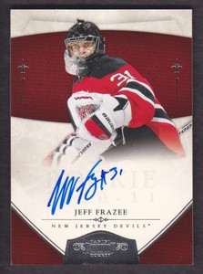 2010-11 Dominion Hockey #196 Jeff Frazee RC Auto 015/199