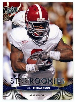 2012 Upper Deck Star Rookies Trent Richardson #144 - Image 1 of 2