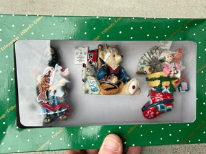 Dillards Trimmings Set of 3 Christmas Ornaments Oriental RARE HTF - Picture 1 of 2