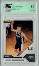 Victor Wembanyama 2023 Panini Instant #RPS-1 First Look Spurs Rookie Card PGI 10