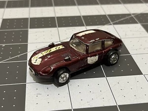 1/64 Scale Jaguar Series 1 E-Type 2+2 Coupe Diecast Race Car (3") Zylmex D35 Red - Picture 1 of 5
