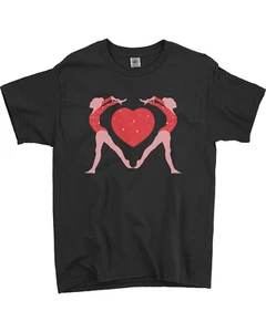 Gymnastics Gymnast Heart Love Youth T-Shirt Valentine's Day Gift - Picture 1 of 12