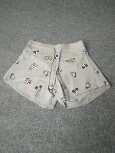 Disney Mickey House Sweat Shorts Girls XS - Picture 1 of 9