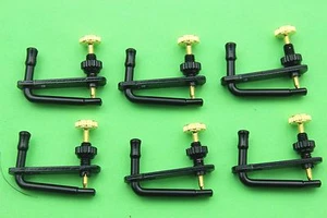 80 pezzi nuovo stile violino nero accordatori misura 4/4-3/4 parti violino accessori - Foto 1 di 2