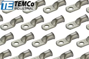 Lote de 50 anillos orificios AWG 5/16" terminal lengüeta chapado en cobre calibre sin aislamiento - Imagen 1 de 7
