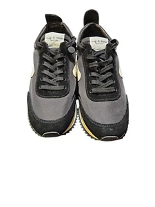 Rag & Bone Retro Runner Low Top Sneaker schwarz weiß Gr. 37 - Bild 1 von 7