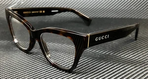 Anteojos para mujer GUCCI GG1133O 004 marrones habana medianos 52 mm - Imagen 1 de 5