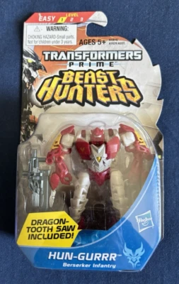 Transformers Prime Beast Hunters Hun-Gurrr Series 3 #07 Predacon 2012 Hasbro - Image 1 of 4