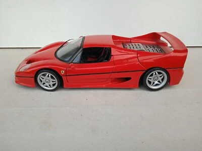 MODELLINO AUTO MAISTO *FERRARI F 50* SCALA 1/18 - ROSSA - Immagine 1 di 4