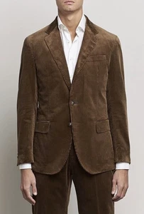 Polo Ralph Lauren ungefütterter Cord passender Ganzanzug braun M IT40 /W32 UVP 849£ - Bild 1 von 24