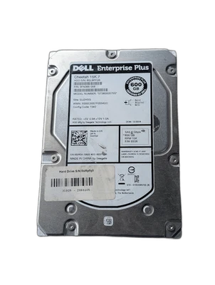 Dell 02R3X 600GB 15K 3.5" 6Gb/s SAS Server Hard Drive ST3600057SS - Image 1 of 3