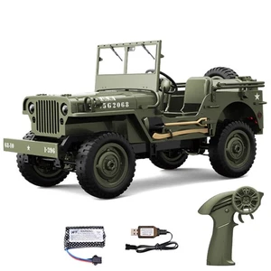 1/10 RC Off Road Vehicle C8815 4WD Rock Crawler Car Military Truck Climbing Car - Picture 1 of 12