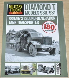 DIAMOND T MODELS British Army Tank Transporter NEW Military Truck Archive Photos - Imagen 1 de 1