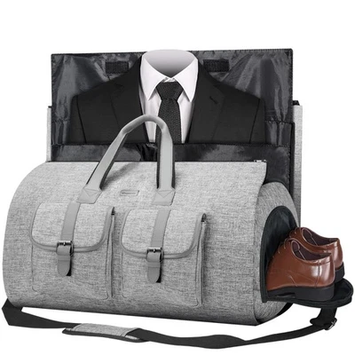 Convertible Garment Bag for Travel Carry on Garment Duffel Suit Bag with Shoe... - Image 1 of 4