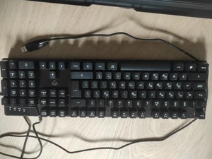 Tastatur GXT mit Griechische Tastaturen und Kabelgebunden Schwarz - Bild 1 von 2