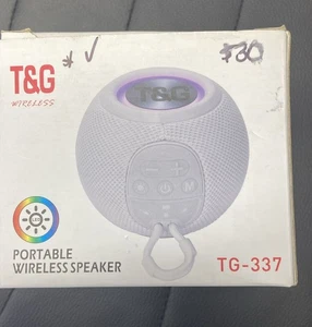 Portable Wireless Bluetooth Speaker TG337 - Rechargeable - Outdoor Use - Picture 1 of 1