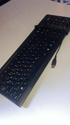 Fujitsu KB410 K US S26381-K511-L-402-B1 USB QWERTY Keyboard  - Bild 1 von 2