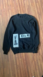 Rick Owens DRKSHDW patch jumper sweatshirt small - Picture 1 of 6