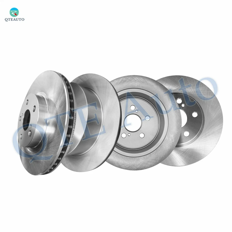 Set of 4 Front 275mm-Rear 269mm Brake Disc Rotors For 2003-2006 Pontiac Vibe GT - Image 1 of 4