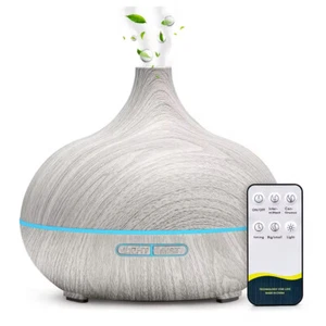 LED Licht Ultraschall Humidifier Aroma Diffuser Diffusor 400ml Luftbefeuchter - Bild 1 von 16