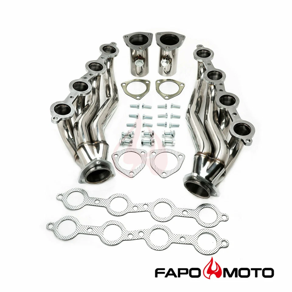 LS Swap Headers FOR Chevy C10 LS1 LS2 LS6 LS7 LSX Tahoe Yukon  C1500 Suburban - Image 1 of 4