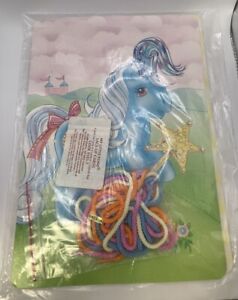 Vintage Hasbro 1988 My Little Pony Lace Up Cards New In Package Never Used