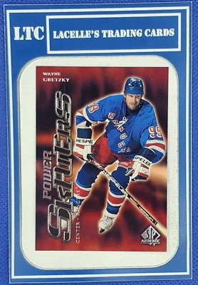 2000-01 Upper Deck SP Authentic Power Skaters - Wayne Gretzky  P7 - Image 1 of 4