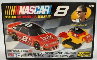 Vintage Mega Bloks NASCAR Dale Earnhardt #3 Building Set #9944 Dale Jr. - Image 1 of 4