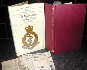ROYAL ARMY MEDICAL CORPS Redmond McLaughlin 1st Ed BRITISH ARMY Boer War WW1 WW2 - Picture 1 of 2