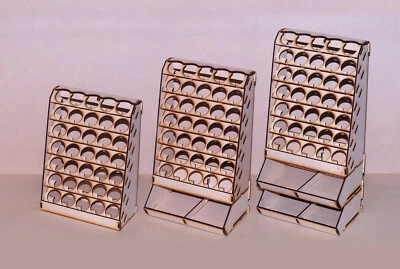 Citadel & Vallejo MDF Paint Rack / Hobby Station for Warhammer 40k - image 1 of 4