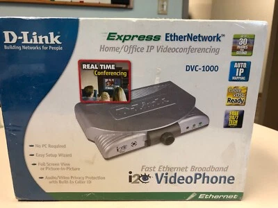 Brand New D-Link Express Home And Office IP Videoconferencing Video Phone - Image 1 of 4