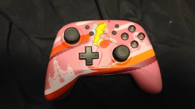 Nintendo Switch Hori Horipad Mario Princess Peach Wireless Motion Controller - Image 1 of 2