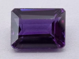 Natural EGL Certified 7.48 Ct Emerald Cut Color Change Alexandrite Gemstone - Picture 1 of 6