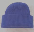 Made in Scotland  100%  Lambswool DOUBLE LAYERS   unisex, Beanie,  Light  VIOLET